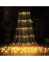 LED virtene - aizkars 280LED 3x3m