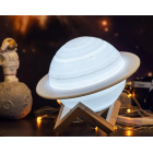 3D saules planētas lampa