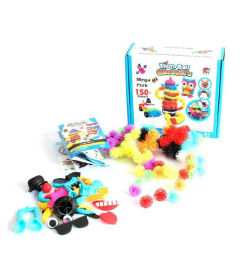 Lipīgo kluču konstruktors Thorn Ball Clusters 150 gab.