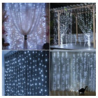 650 LED Flash pītais vads aizkari 3m x 2.7m