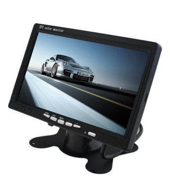 LCD digitālais krāsu ekrāns automašīnas aizmugures skata monitoram