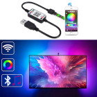 LED RGB lente 5M ar BLUETOOTH vadību