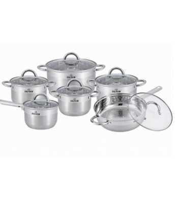 Zilner ZL-8106 katlu komplekts 12 daļās