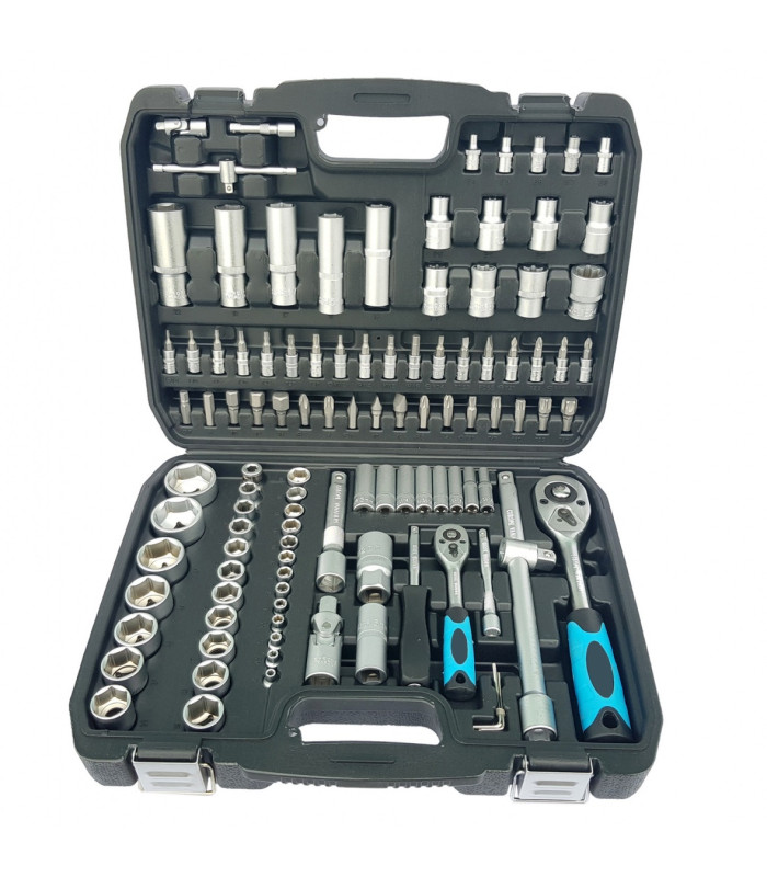 Galvučių un instrumentu komplekts ÜBER TOOLS 108 daļas SS108
