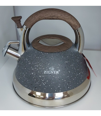 Tējkanna ar granīta pārklājumu un svilpi, 2.5 L Zilner ZL-5706