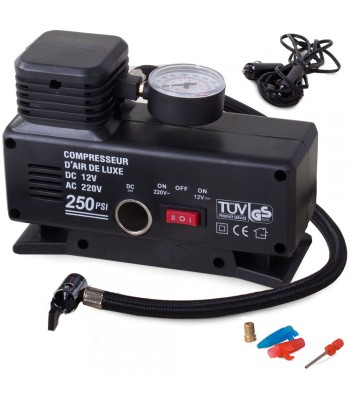 2in1 Automašīnas gaisa kompresors - gaisa pumpis 220V/12V MEISTER MS-883