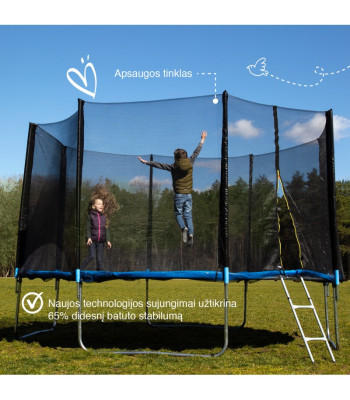 Batuts ar aizsargtīklu 2,52 m (8FT-1)