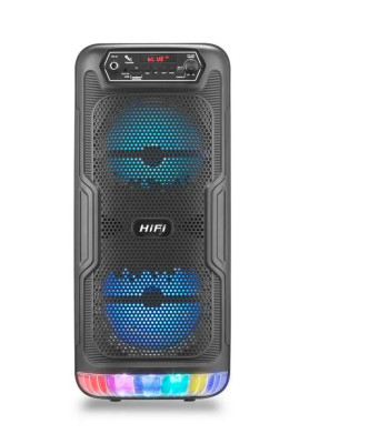 Bezvadu karaoke pārnēsājamā kolonna ar mikrofonu 1200W RX-6217