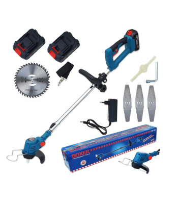 Bezvadu akumulatora trimmeris - zāles pļāvējs 24V BOXER BX-146