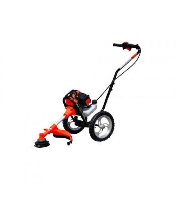 Benzīna zāles pļāvējs - trimmeris uz riteņiem TamerPro, 3.8 Kw