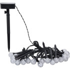 30 LED dārza virtene ar saules bateriju