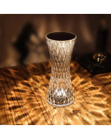 Dimanta kristāla LED lampa ar pieskārienu vai tālvadības pulti 19cm