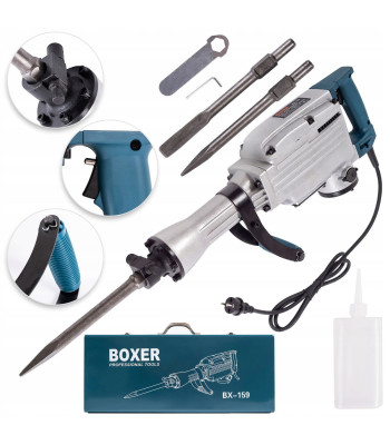 Elektriskais nojaukšanas perforators - atdalīšanas āmurs 3200W BOXER BX-159