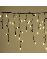 500 LED Icicle ar biezām vadiem FLASH, 19,5 m, IP44