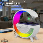 G formas 3in1 skaļrunis ar RGB apgaismojumu un bezvadu uzlādi