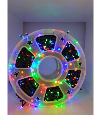 LED āra virtene 50m FLASH ar spoli
