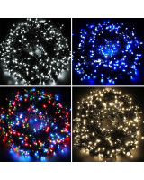 Āra un iekštelpu 500 LED FLASH virtene ar mirdzēšanas efektu – 35,5 m, IP44