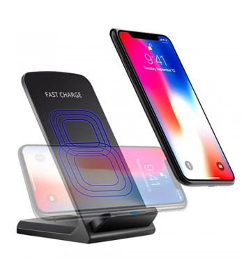 Bezvadu telefona lādētājs ar statīvu FAST CHARGE