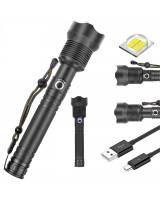 Uzlādējams taktiskais LED CREE lukturis XHP50 XL