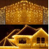 Ziemassvētku āra LED virtenes lāstekas 500LED - 23m STANDART PLUS kvalitāte