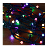 100 LED gaismas virtene kapsulas 8m