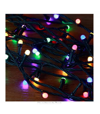 100 LED gaismas virtene kapsulas 8m