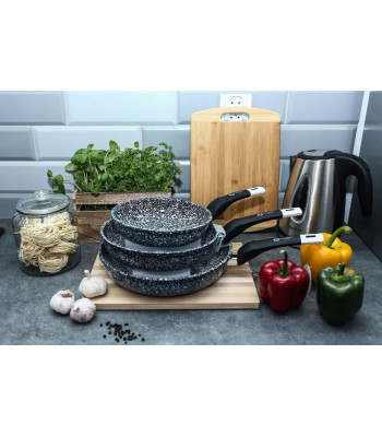 Edel Hoff EH-6137 granīta pannas komplekts