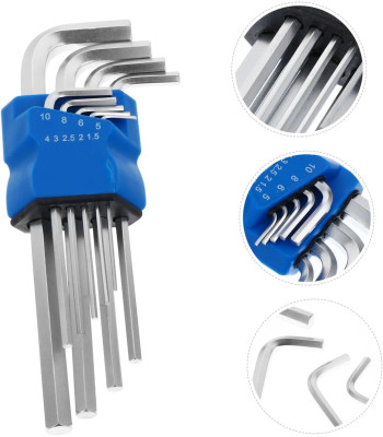 L formas sešstūra atslēgu komplekts 9 gab. FORCE TOOLS RK-4006 1.5mm - 10mm