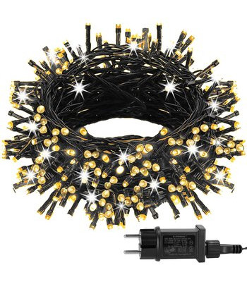 300 LED FLASH Ziemassvētku virtene 24m ar 31V adapteri