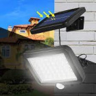 Āra apgaismojuma lampa ar saules bateriju 10COB LED ar kustības sensoru un tālvadības pulti