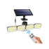 Āra apgaismojums ar saules bateriju un kustības sensoru KXK-601 240 COB LED ar tālvadības pulti