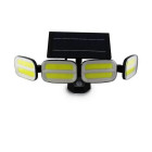 Āra apgaismojums ar saules bateriju un kustības sensoru KXK-601 240 COB LED ar tālvadības pulti