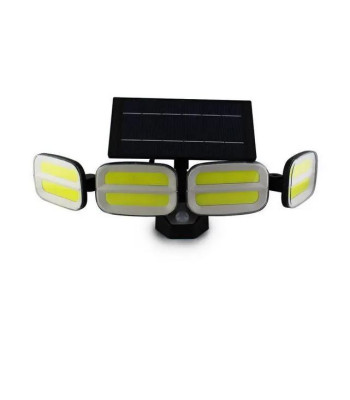 Āra apgaismojums ar saules bateriju un kustības sensoru KXK-601 240 COB LED ar tālvadības pulti
