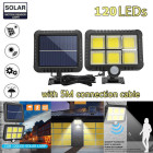 Āra gaismeklis ar saules bateriju SL-F120 6LED COB bez pults
