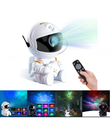 LED 3D Gaismas Efektu Projektors ar Tālvadības Pulti ASTRONAUTS