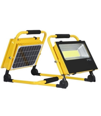 LED COB 50W uzlādējams portatīvais prožektors W743