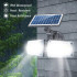 LED COB saules gaismeklis ar kustības sensoru SH-078B