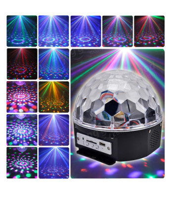 LED disko bumba ar MP3 atskaņotāju un Bluetooth