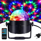 LED disku projektors ar pulti
