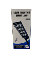 LED lēcu ielas apgaismojums ar saules paneli un vadības pulti W789A-4
