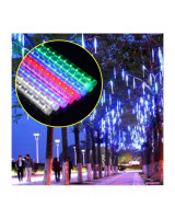 LED gaismas virtene meteoru lietus 50cm