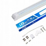 LED lentes apgaismojums 120 cm T8 6500K