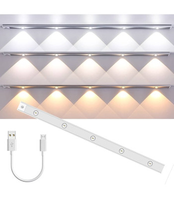 LED uzlādējams gaismeklis ar kustības sensoru, 60 cm MZ-L1812