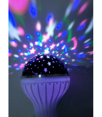 LED zvaigžņu projekcijas spuldze 6W