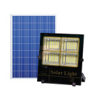 LED 100w āra lampa ar LCD ekrāna uzlādi no saules, vadāma ar tālvadības pulti LDJ-88100