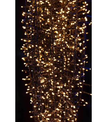 1000 LED Ziemassvētku lampiņu virtene 70m