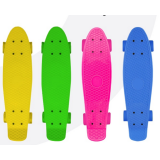 Mazā skrituļdēlis Penny Board ar LED gaismas riteņiem