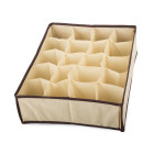 Auduma kaste ar 20 nodalījumiem 36 x 28 x 10 cm