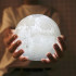 3D mēness formas ēterisko eļļu difuzors