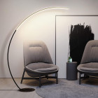 Mūsdienīgs stāvošs LED mēness formas lampa N1770/22